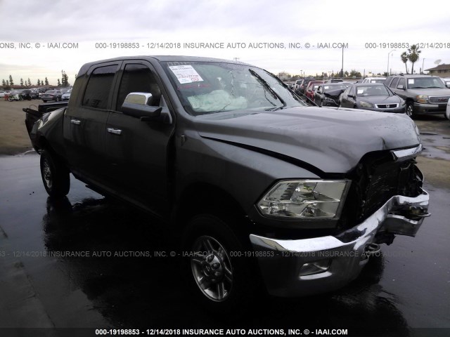 3C6UD5NL4CG337526 - 2012 DODGE RAM 2500 LARAMIE GRAY photo 1