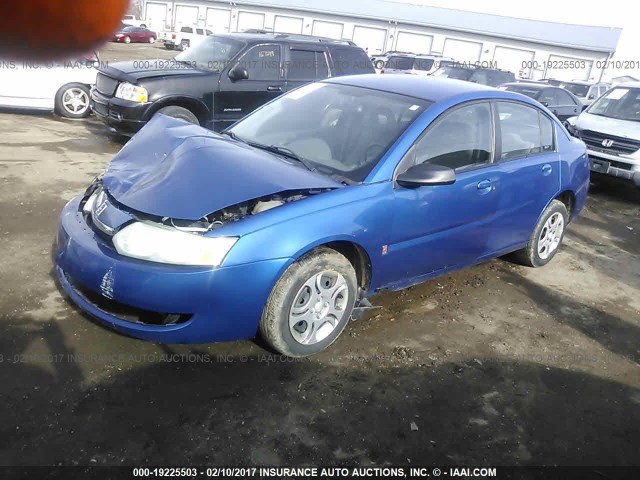 1G8AJ52F14Z111720 - 2004 SATURN ION LEVEL 2 蓝色 照片 2