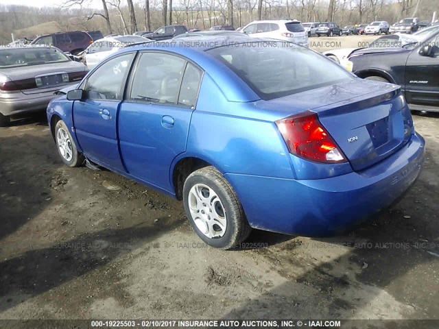1G8AJ52F14Z111720 - 2004 SATURN ION LEVEL 2 蓝色 照片 3