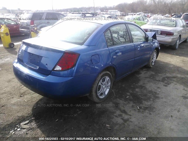1G8AJ52F14Z111720 - 2004 SATURN ION LEVEL 2 蓝色 照片 4