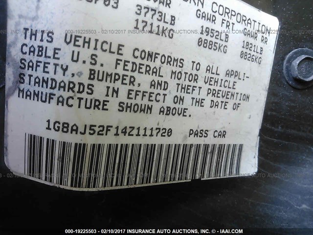 1G8AJ52F14Z111720 - 2004 SATURN ION LEVEL 2 蓝色 照片 9