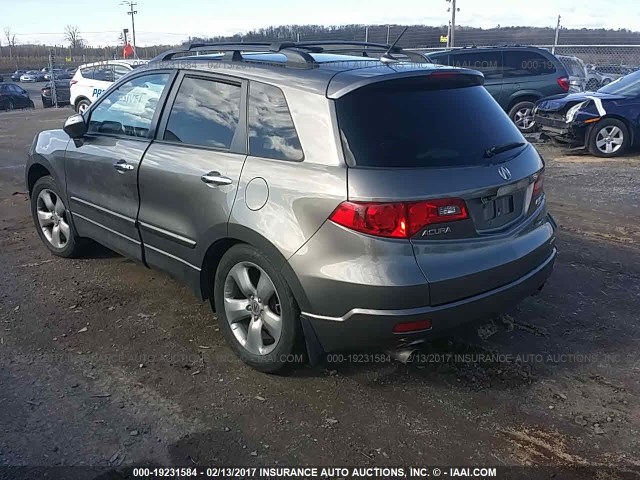 5J8TB18538A010963 - 2008 ACURA RDX TECHNOLOGY Pewter photo 3