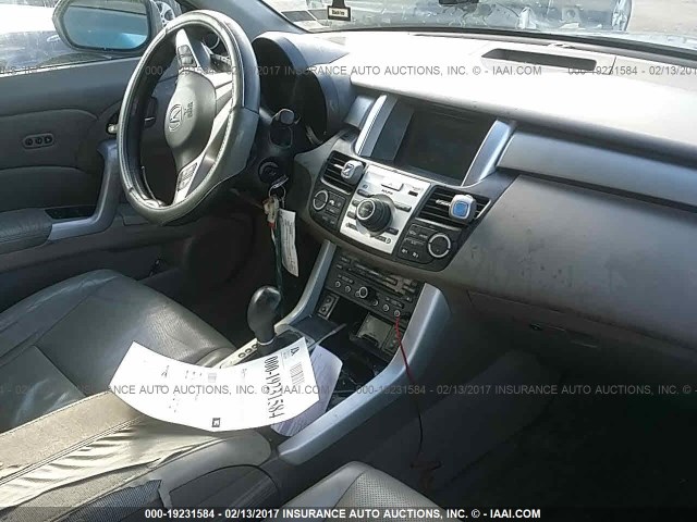 5J8TB18538A010963 - 2008 ACURA RDX TECHNOLOGY Pewter photo 5