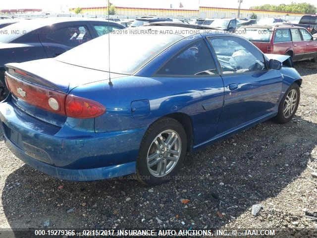 1G1JH12F547117129 - 2004 CHEVROLET CAVALIER LS SPORT BLUE photo 3