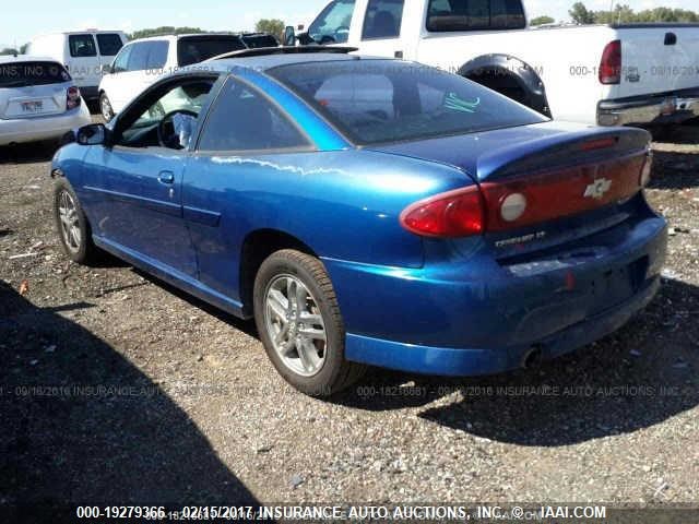 1G1JH12F547117129 - 2004 CHEVROLET CAVALIER LS SPORT BLUE photo 4