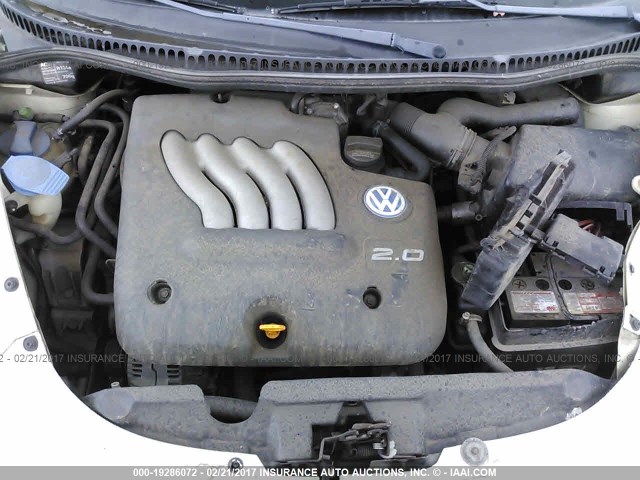 3VWBB61C3WM020566 - 1998 VOLKSWAGEN NEW BEETLE თეთრი ფოტო 10