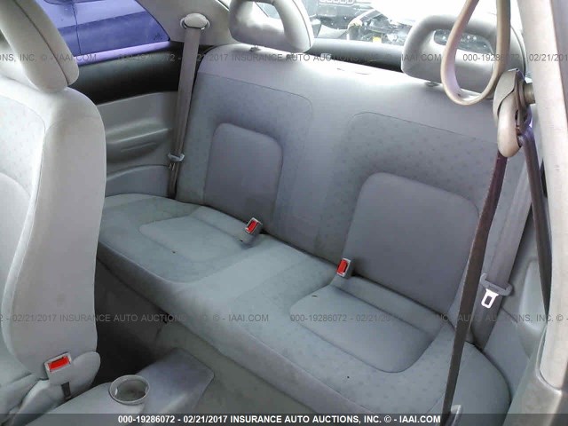 3VWBB61C3WM020566 - 1998 VOLKSWAGEN NEW BEETLE თეთრი ფოტო 8