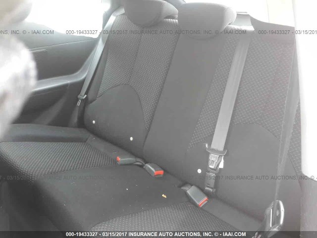 KMHCN36C29U122412 - 2009 HYUNDAI ACCENT SE ORANGE photo 8