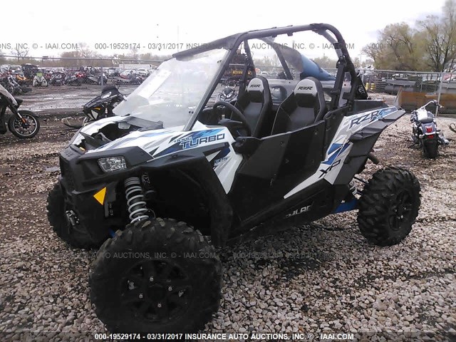 3NSVDE926GF467087 - 2016 POLARIS RZR XP TURBO EPS BLUE photo 2