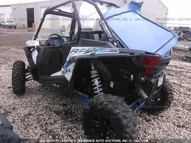 3NSVDE926GF467087 - 2016 POLARIS RZR XP TURBO EPS BLUE photo 3