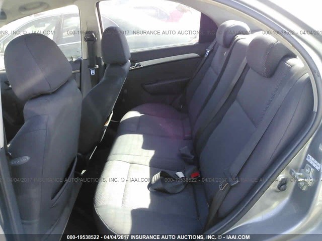 KL1TD5DEXBB234293 - 2011 CHEVROLET AVEO LS/LT GRAY photo 8