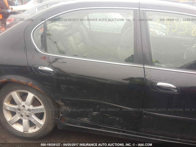 JN1DA31A23T404768 - 2003 NISSAN MAXIMA GLE/SE BLACK photo 6