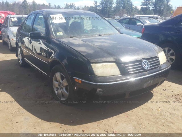 3VWSA69M14M113812 - 2004 VOLKSWAGEN JETTA GLS BLACK photo 1