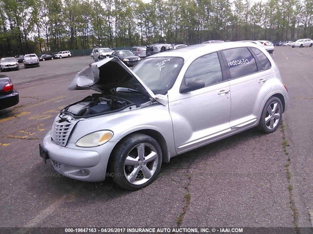 3C8FY78G35T642511 - 2005 CHRYSLER PT CRUISER GT SILVER photo 2