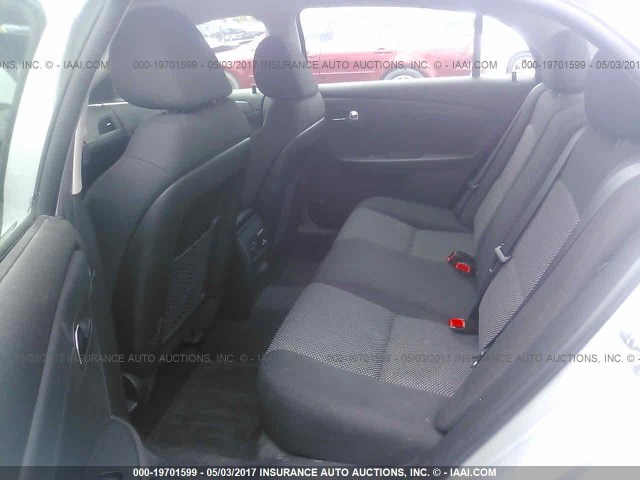 1G1ZC5E04CF383228 - 2012 CHEVROLET MALIBU 1LT SILVER photo 8