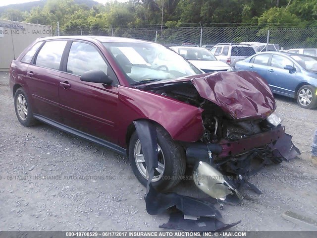 1G1ZT64885F174042 - 2005 CHEVROLET MALIBU MAXX LS MAROON photo 1