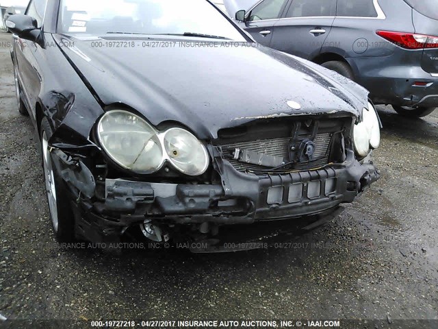 WDBTJ75J15F131297 - 2005 MERCEDES-BENZ CLK 500 BLACK photo 6