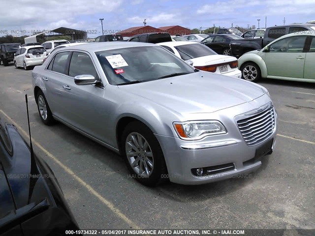 2C3CCACG2CH288496 - 2012 CHRYSLER 300 LIMITED SILVER photo 1