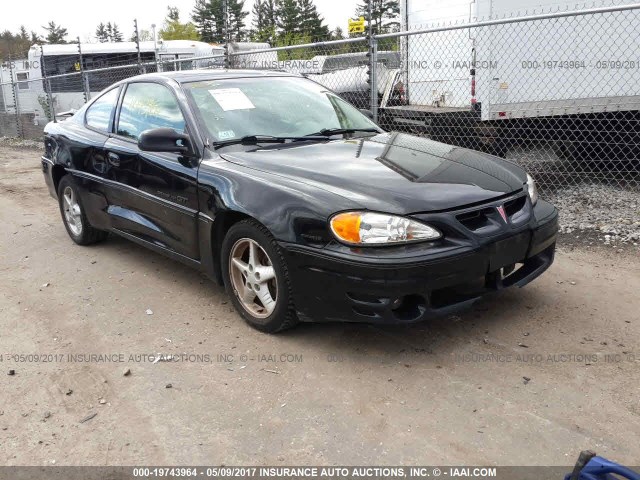 1G2NV12E0YM770925 - 2000 PONTIAC GRAND AM GT1 BLACK photo 1