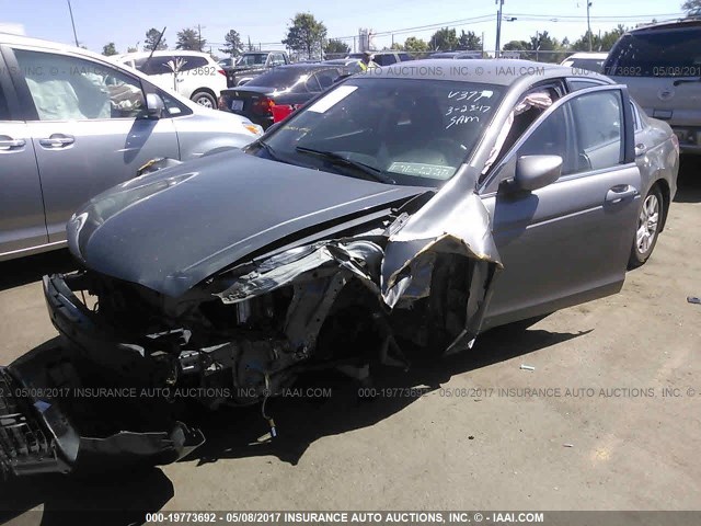 1HGCP26419A123779 - 2009 HONDA ACCORD LXP GRAY photo 2