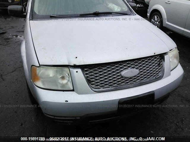 1FMZK011X5GA75940 - 2005 FORD FREESTYLE SE SILVER photo 6