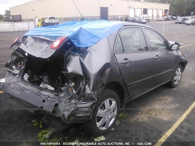 1NXBR32EX7Z784677 - 2007 TOYOTA COROLLA CE/LE/S GRAY photo 4