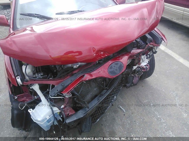 4T1BF3EK6BU669366 - 2011 TOYOTA CAMRY SE/LE/XLE 红色 照片 6