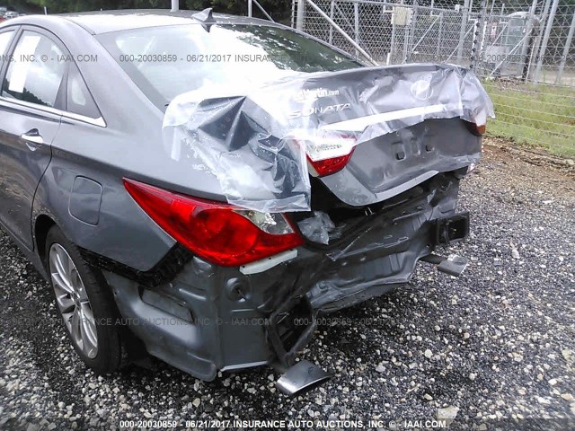 5NPEC4AC7CH431391 - 2012 HYUNDAI SONATA SE/LIMITED GRAY photo 6