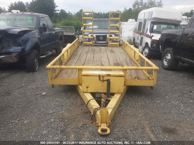 1DGHD1626XM033131 - 1999 UTILITY TRAILER YELLOW photo 5