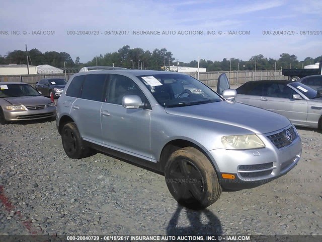 WVGCM77L64D085849 - 2004 VOLKSWAGEN TOUAREG 4.2 GRAY photo 1