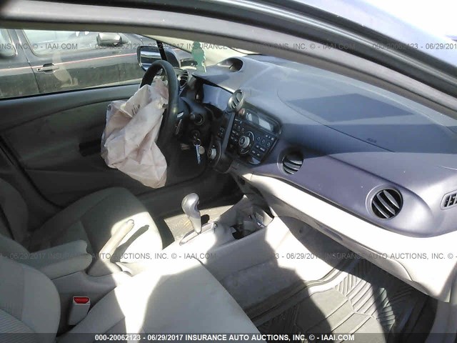 JHMZE2H75AS036616 - 2010 HONDA INSIGHT EX GRAY photo 5