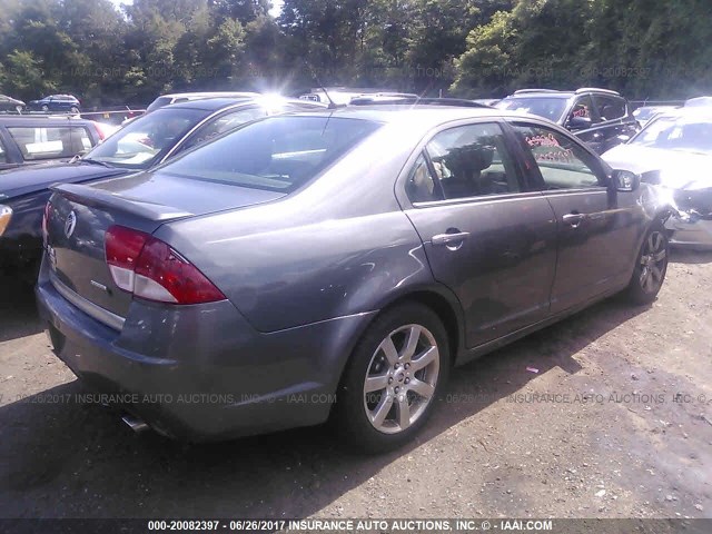 3MEHM0JGXBR600142 - 2011 MERCURY MILAN PREMIER GRAY photo 4