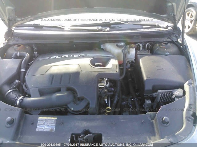 1G1ZG57B09F133805 - 2009 CHEVROLET MALIBU LS 绿色 照片 10