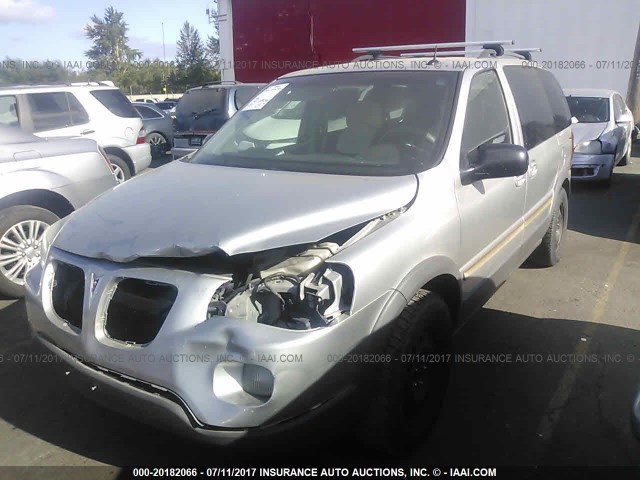 1GMDU33L05D263128 - 2005 PONTIAC MONTANA SV6 SILVER photo 2