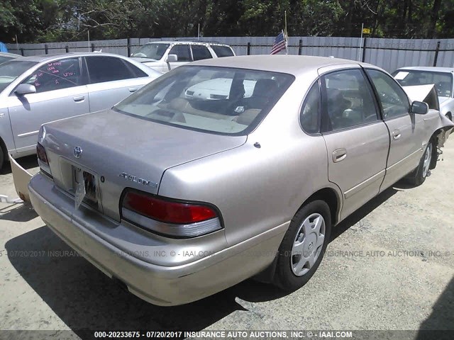 4T1BF12B4TU077796 - 1996 TOYOTA AVALON XL/XLS GOLD photo 4