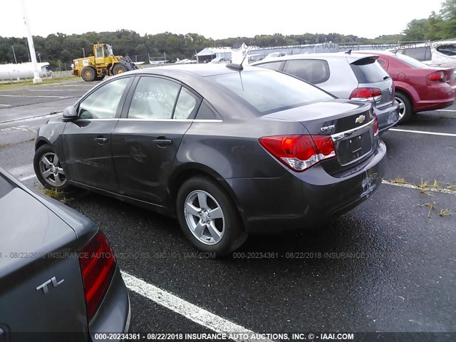 1G1PE5SB9G7153143 - 2016 CHEVROLET CRUZE LIMITED LT GRAY photo 3