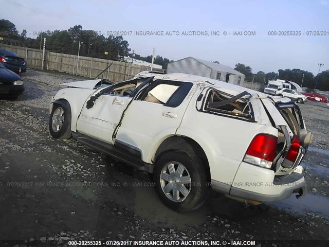 5LMEU68H24ZJ33666 - 2004 LINCOLN AVIATOR 白色 照片 3