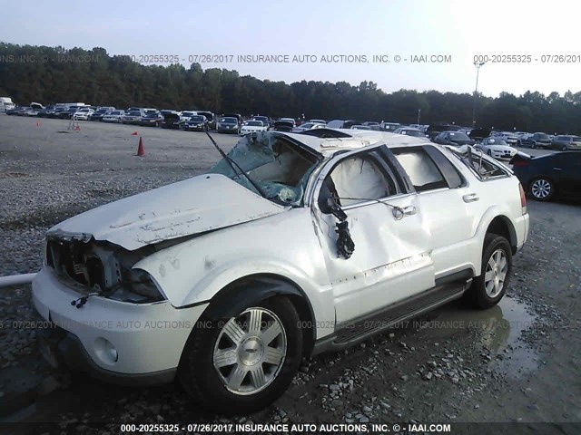 5LMEU68H24ZJ33666 - 2004 LINCOLN AVIATOR 白色 照片 6