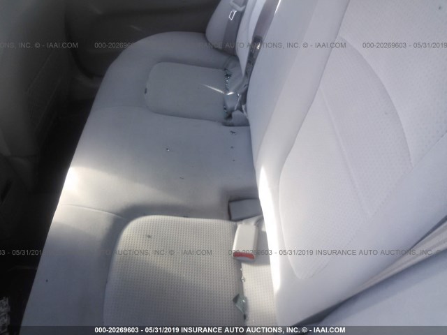 KNAFE121685507634 - 2008 KIA SPECTRA EX/LX/SX SILVER photo 8