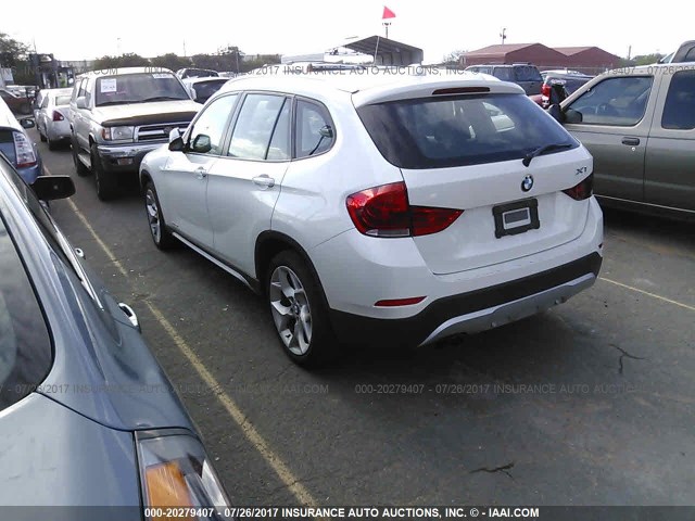 WBAVL1C52EVY19741 - 2014 BMW X1 XDRIVE28I WHITE photo 3