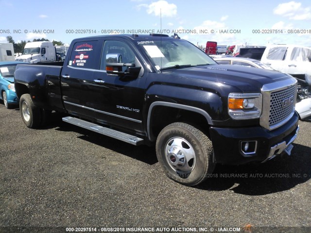 1GT42YE8XGF257148 - 2016 GMC SIERRA K3500 DENALI BLACK photo 1