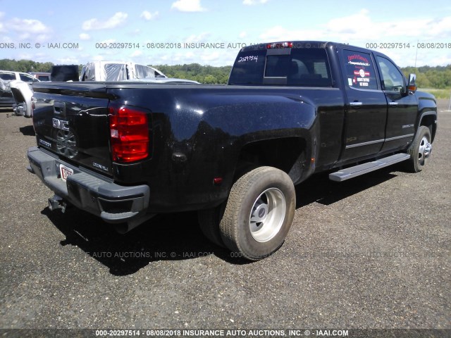 1GT42YE8XGF257148 - 2016 GMC SIERRA K3500 DENALI BLACK photo 4