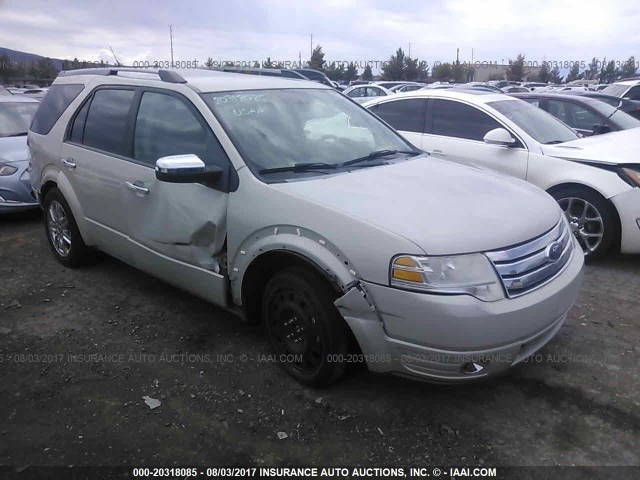 1FMDK06W48GA06888 - 2008 FORD TAURUS X LIMITED TAN photo 1