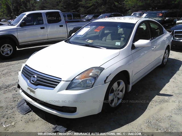 1N4AL21E87N466554 - 2007 NISSAN ALTIMA 2.5/2.5S WHITE photo 2