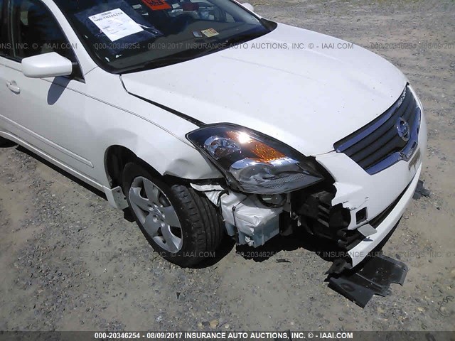 1N4AL21E87N466554 - 2007 NISSAN ALTIMA 2.5/2.5S WHITE photo 6