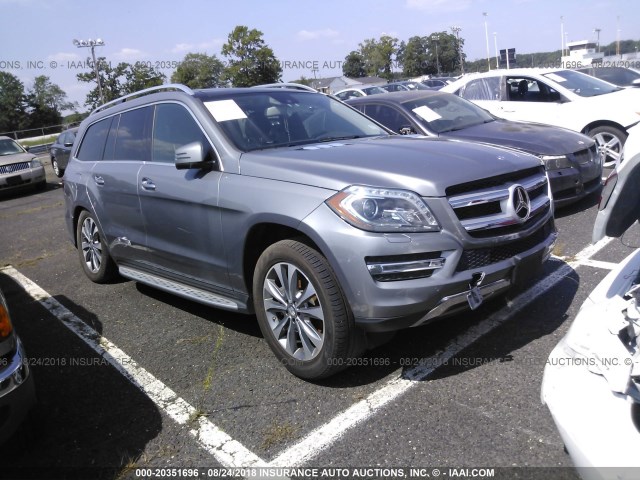 4JGDF2EE6FA588582 - 2015 MERCEDES-BENZ GL 350 BLUETEC SILVER photo 1