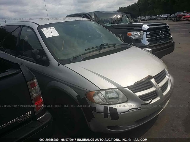 1D4GP24R55B222501 - 2005 DODGE GRAND CARAVAN SE SILVER photo 1