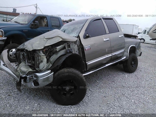 3D7KS28A78G201550 - 2008 DODGE RAM 2500 ST/SLT Champagne photo 2