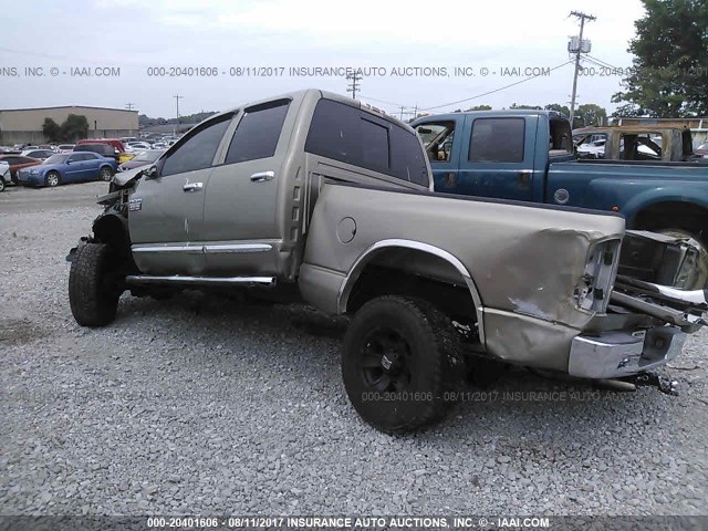 3D7KS28A78G201550 - 2008 DODGE RAM 2500 ST/SLT Champagne photo 3