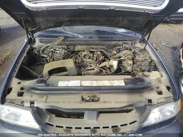 5LMPU28LXWLJ61310 - 1998 LINCOLN NAVIGATOR BLUE photo 10